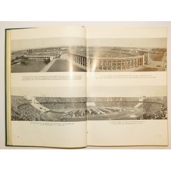 El libro sobre 11 juegos Olímpicos de Berlín en 1936. Espenlaub militaria
